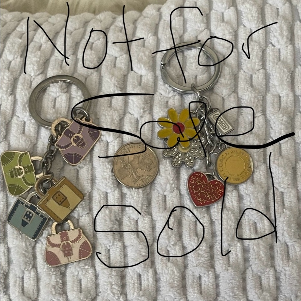 Coach keychain